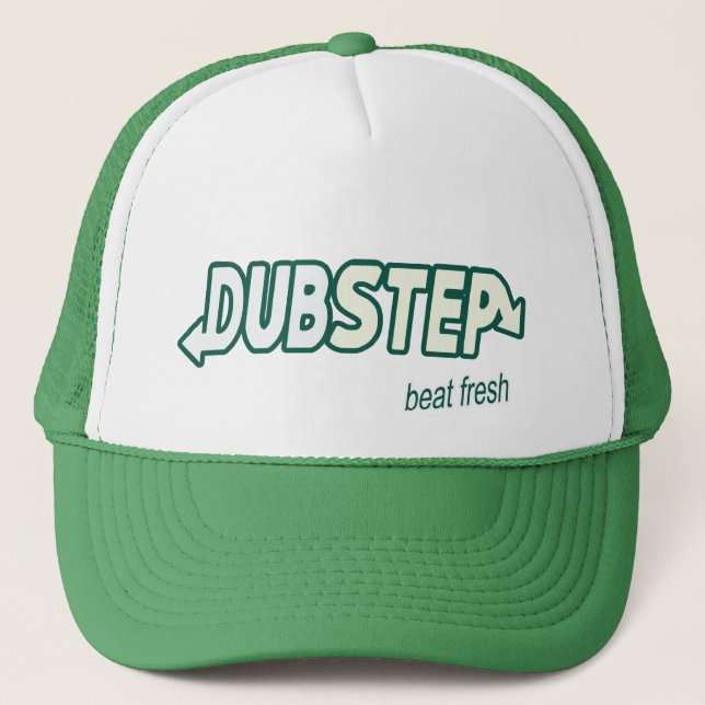 Casquette Parodie fraîche de battement de DUBSTEP (Devant)
