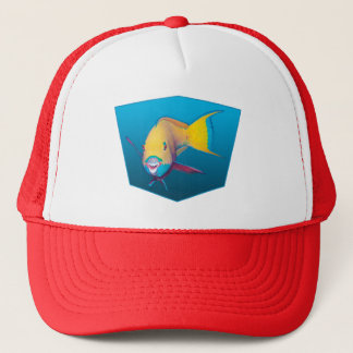 Casquette Parrotfish - arrière - plan bleu dégradé |