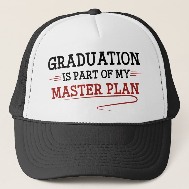 Casquette Partie De Mon Plan Directeur (Devant)