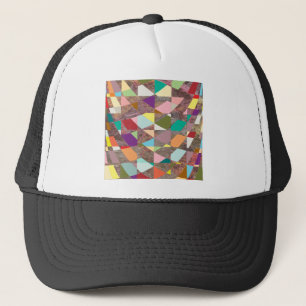 Casquette Parties scintillant de couleurs Abstraites