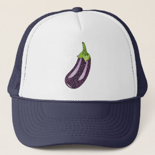 Casquette Parties scintillant Eggplant