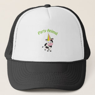 Casquette Party Animal cow