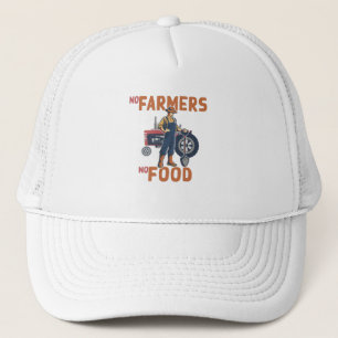 Casquette Pas d'agriculteurs ni de nourriture