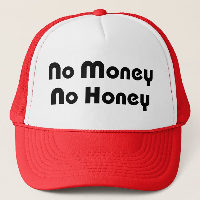 Casquette Pas d'argent Pas de miel (Devant)
