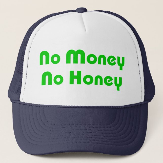 Casquette Pas d'argent Pas de miel (Devant)