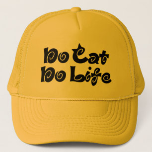 Casquette Pas de chats, pas de vie