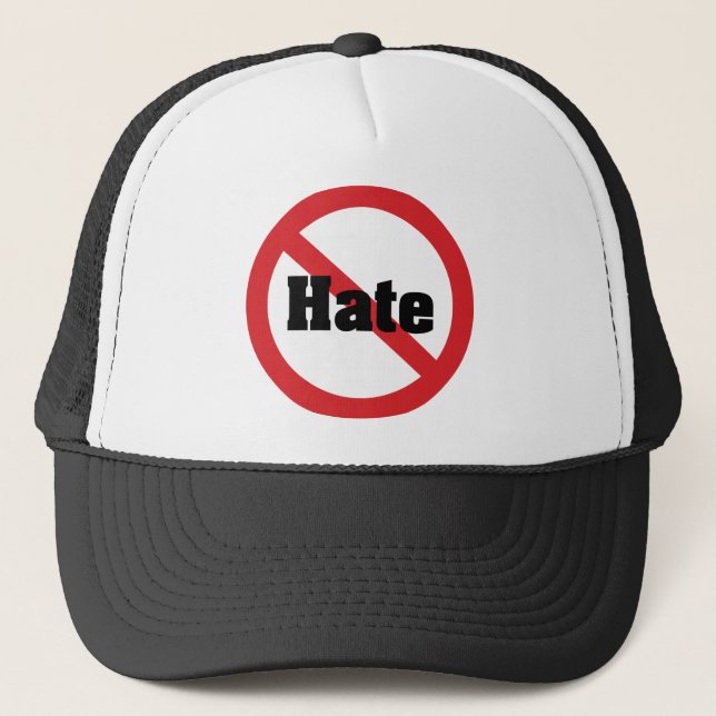 Casquette Pas de haine (Devant)