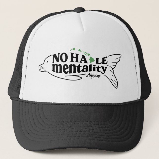 Casquette Pas de mentalité Haole (Devant)