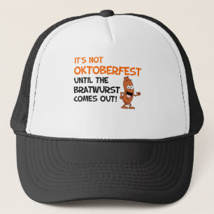 Casquette Pas d'Oktoberfest sans Bratwurst