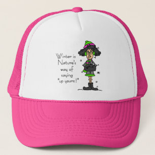 Casquette Pas un fan d'hiver