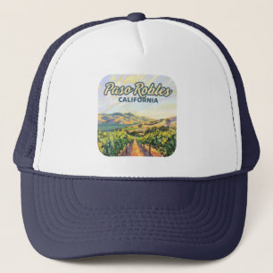 Casquette Paso Robles California Vineyard Côte Centrale