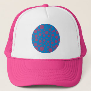 Casquette passion pourpre sensation bleu cercle de lune moti