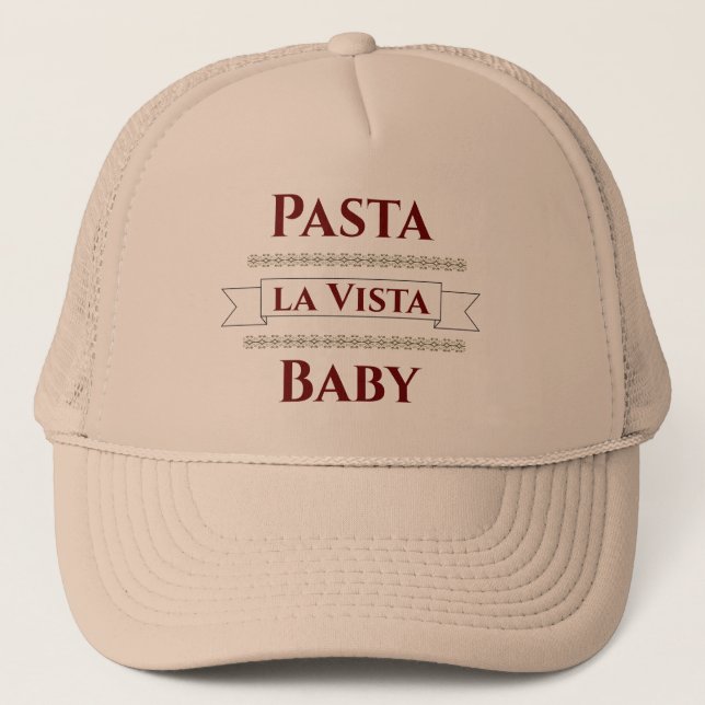 Casquette Pasta la Vista Baby Trucker Hat (Devant)