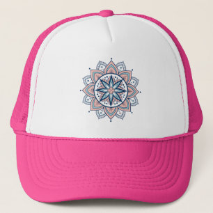 Casquette Pastel Floral Mandala complexe