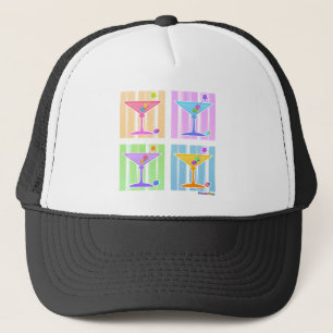 CASQUETTE PASTEL POP ART MARTINIS