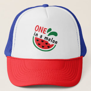 Casquette Pastèque sincère UN dans un melon