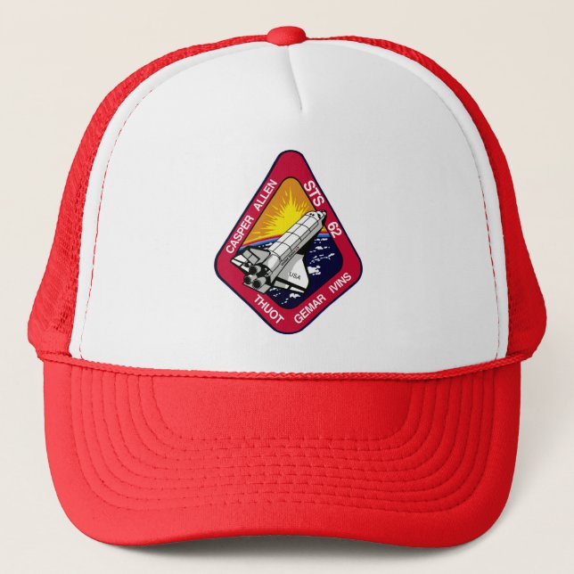 CASQUETTE PATCH DE MISSION STS-62 (Devant)
