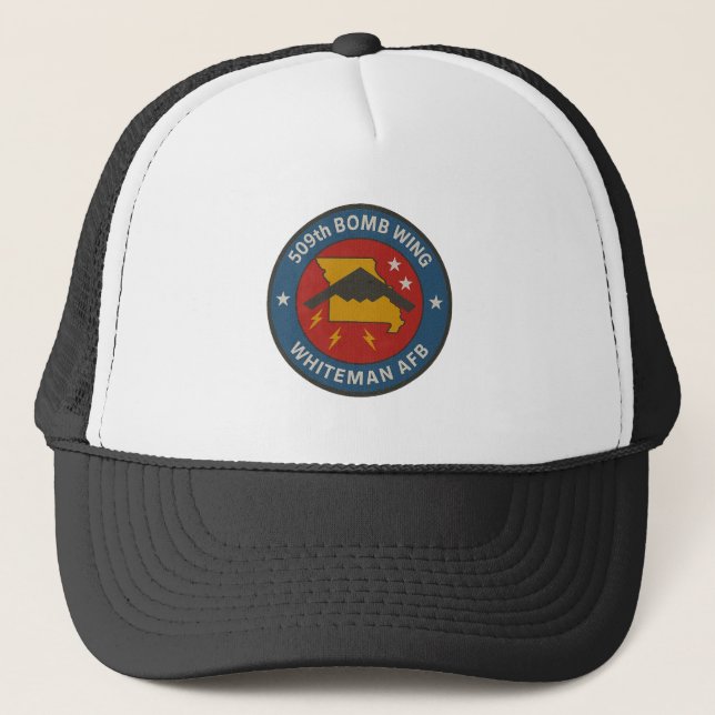 Casquette Patch d'hommage aux bombardiers furtifs du Missour (Devant)