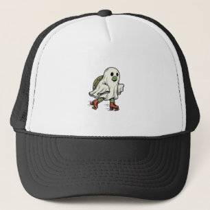 Casquette Patin à roulettes Tortue Fantôme Dessin Halloween 