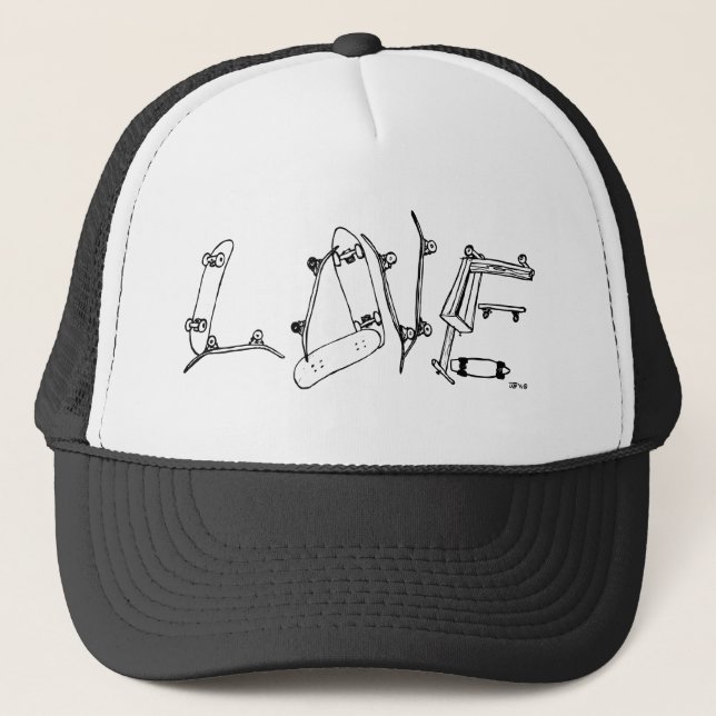 Casquette patin-amour (Devant)