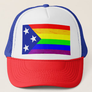 Casquette Patriote de la Fierté arc-en-ciel