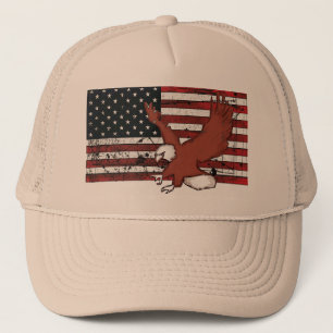 Casquette patriotique de l'aigle américain