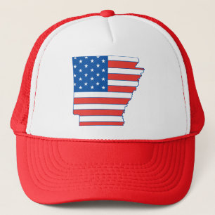 Casquette patriotique de l'Arkansas