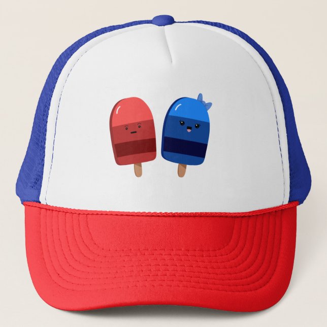Casquette Patriotique Popsicle Pals (Devant)