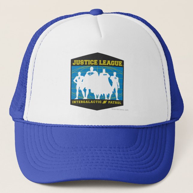 Casquette Patrouille intergalactique de la Ligue de Justice (Devant)