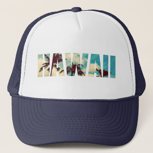 Casquette Paumes d'Hawaï (Devant)