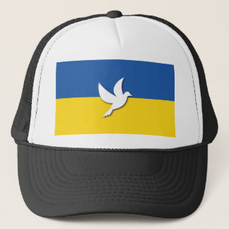 Casquette Pavillon de la colombe de la paix en Ukraine