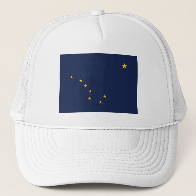 Casquette Pavillon de l'État de l'Alaska Chapeau (Devant)