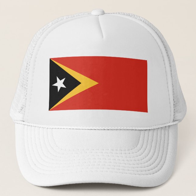 Casquette Pavillon du Timor oriental (Devant)