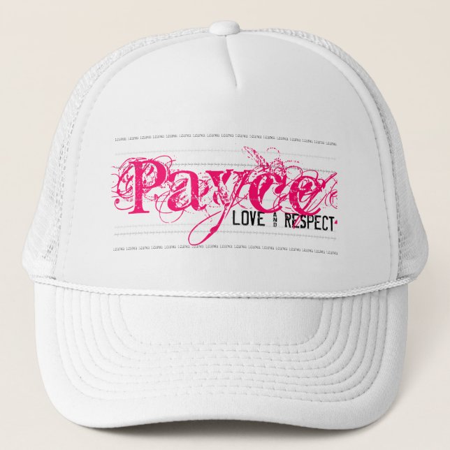 Casquette Payce - AMOUR et RESPECT (Devant)