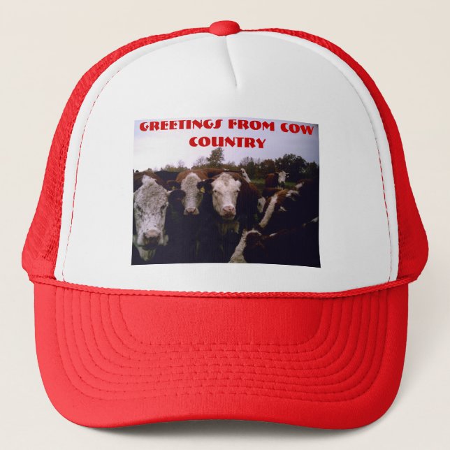 Casquette Pays de vache (Devant)