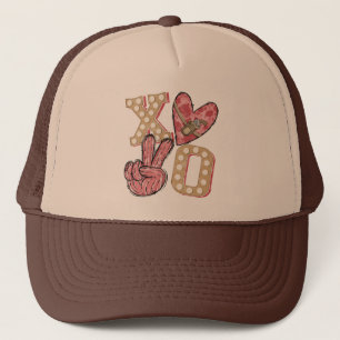 Casquette Pays occidental Xoxo Embrous et baisers
