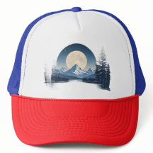 Paysage de montagne sous la pleine lune - Sweatshi