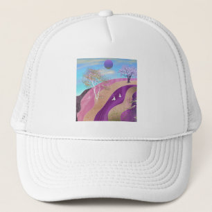 Casquette Paysage des fleurs du printemps