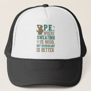 Casquette PE où transpirer est bon Déodorant est meilleur