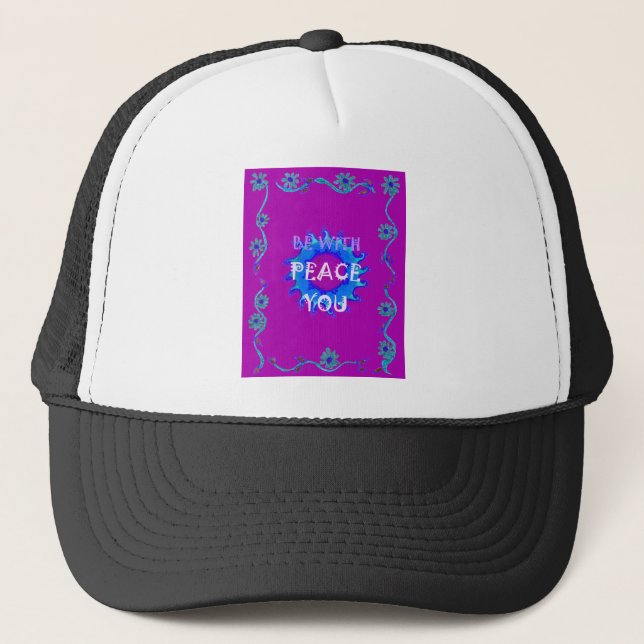 Casquette Peace Be With You Inspiration Print (Devant)