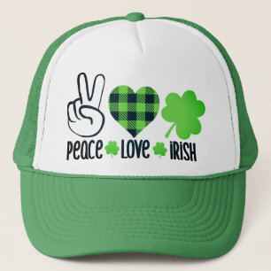 Casquette Peace Love Irish-60682