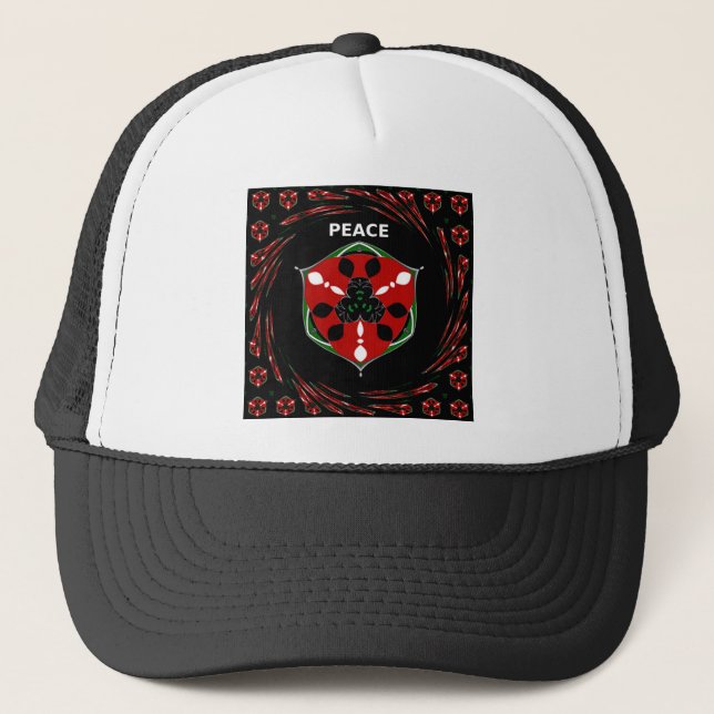 Casquette "Peace : with Shield Emblem" (Devant)