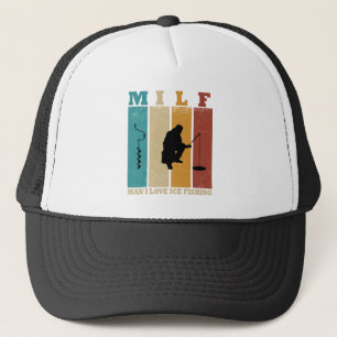 Casquette pêche à la glace