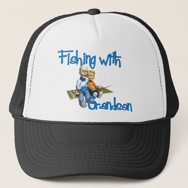 Casquette Pêche avec chemise de pêche Grandson (Devant)