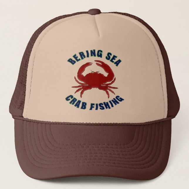 Casquette Pêche de crabe de mer de Béring (Devant)