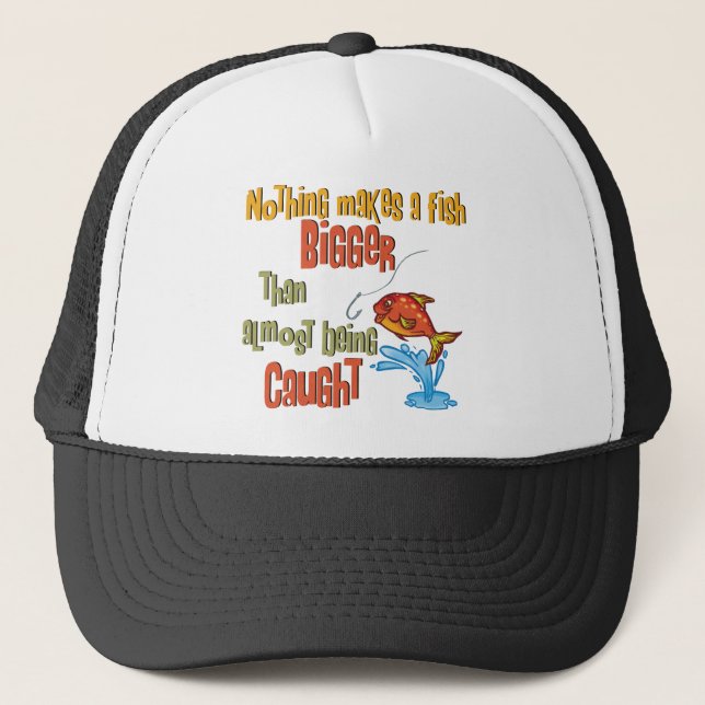 Casquette Pêche Drôle - Presque Pris (Devant)