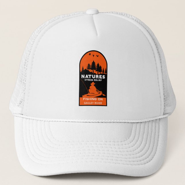 Casquette Pêche Kayak américaine (Devant)
