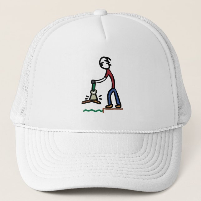 Casquette Pêche sur aimant (Devant)