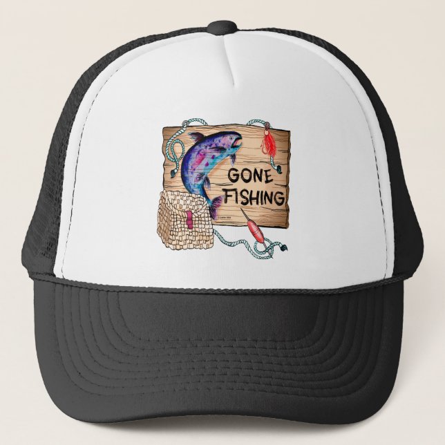 Casquette Pêche terminée (Devant)