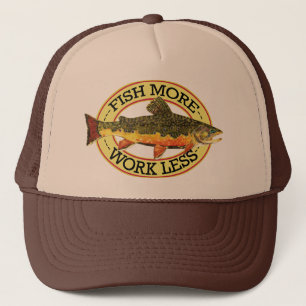 Casquette Pêcheur de mouches à truites de Brook